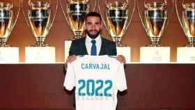 Carvajal renueva con el Madrid