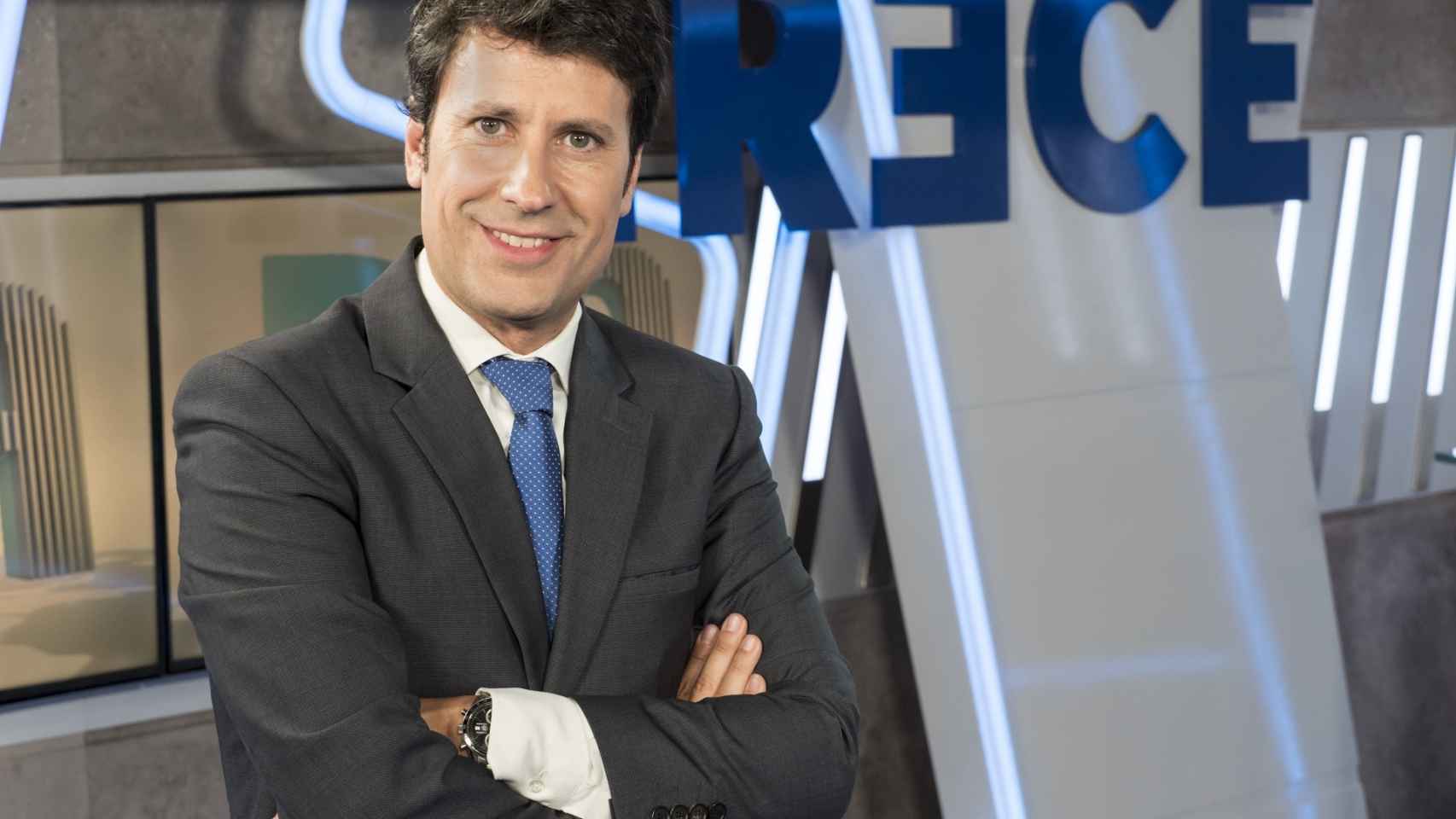 José Luis Pérez, director de informativos de Trece.