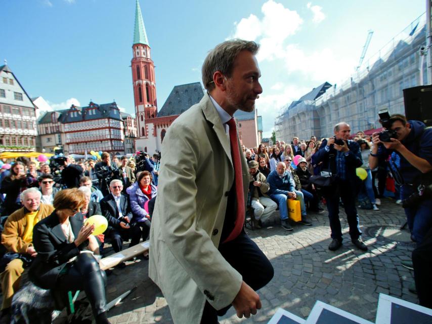 El partido de Lindner comparte grupo parlamentario con Ciudadanos en Bruselas.