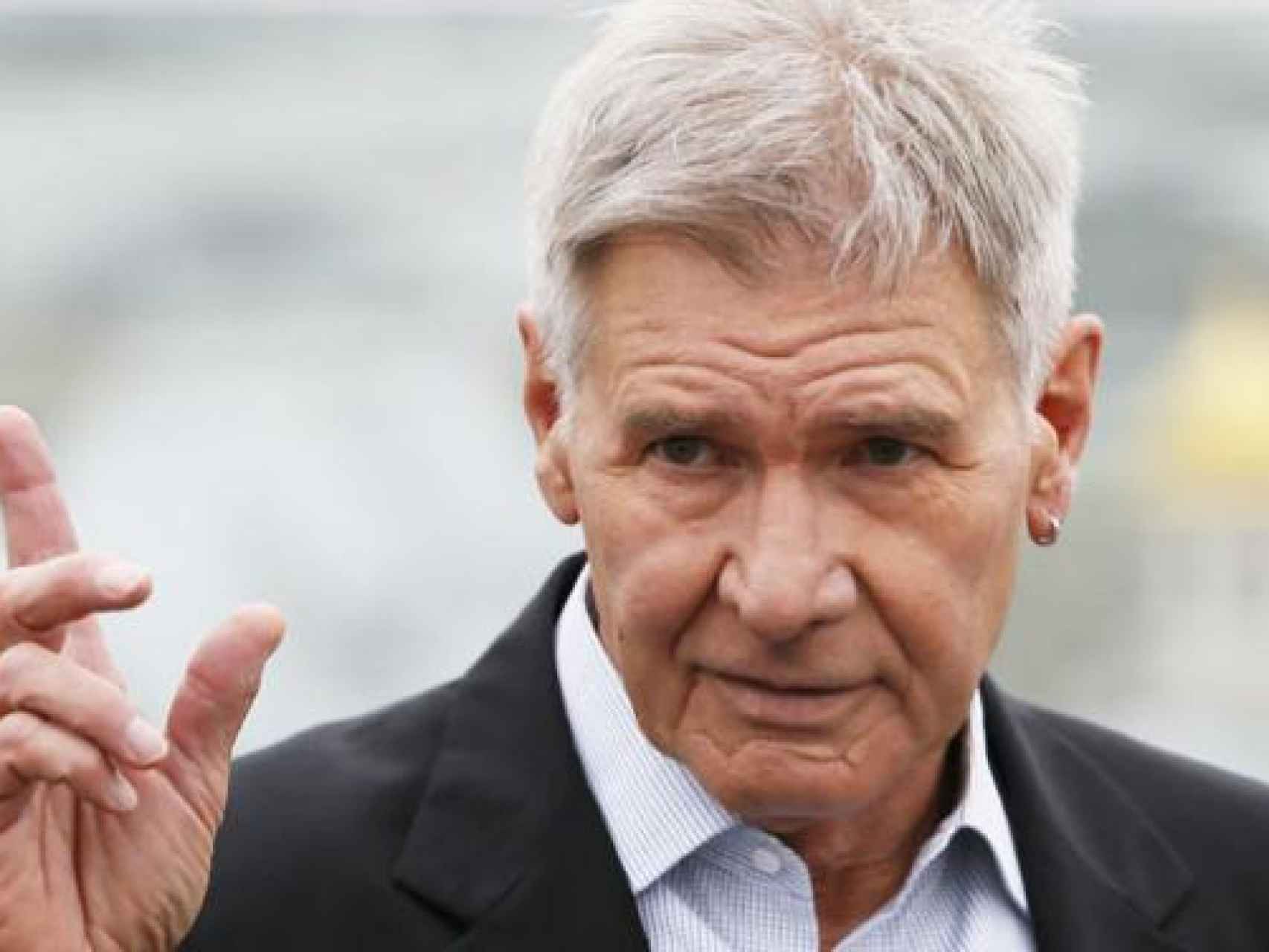 Harrison Ford presenta Blade Runner 2049. EFE.