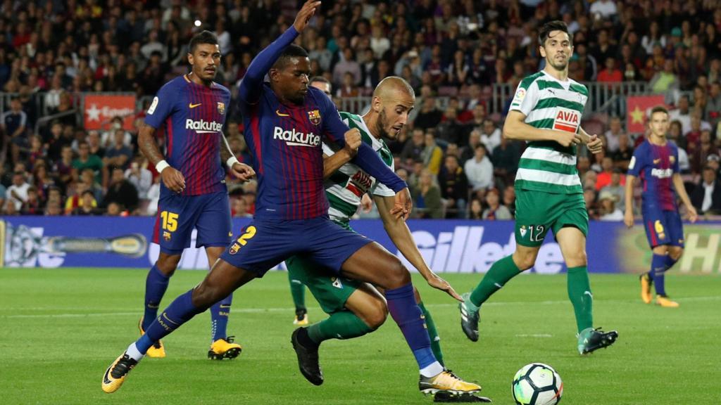 El penalti pitado al Barcelona con 0-0 en el marcador.