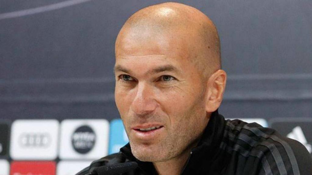 Zidane, en rueda de prensa