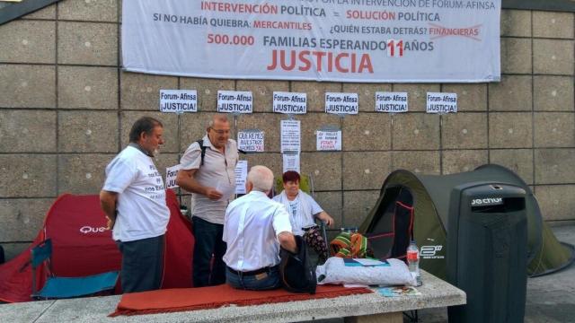 Agrupación nacional de víctimas por la intervención del Fórum.