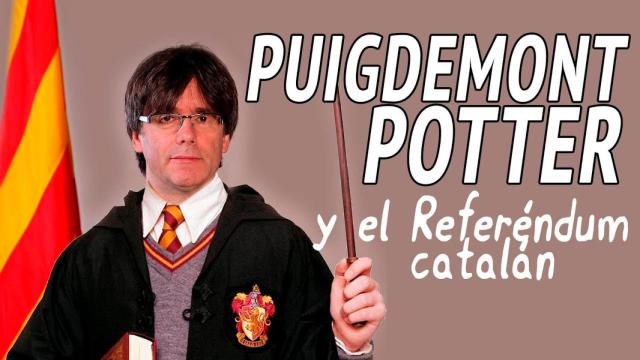 Este doblaje de Puigdemont en Harry Potter es tan bueno que querrás una segunda parte