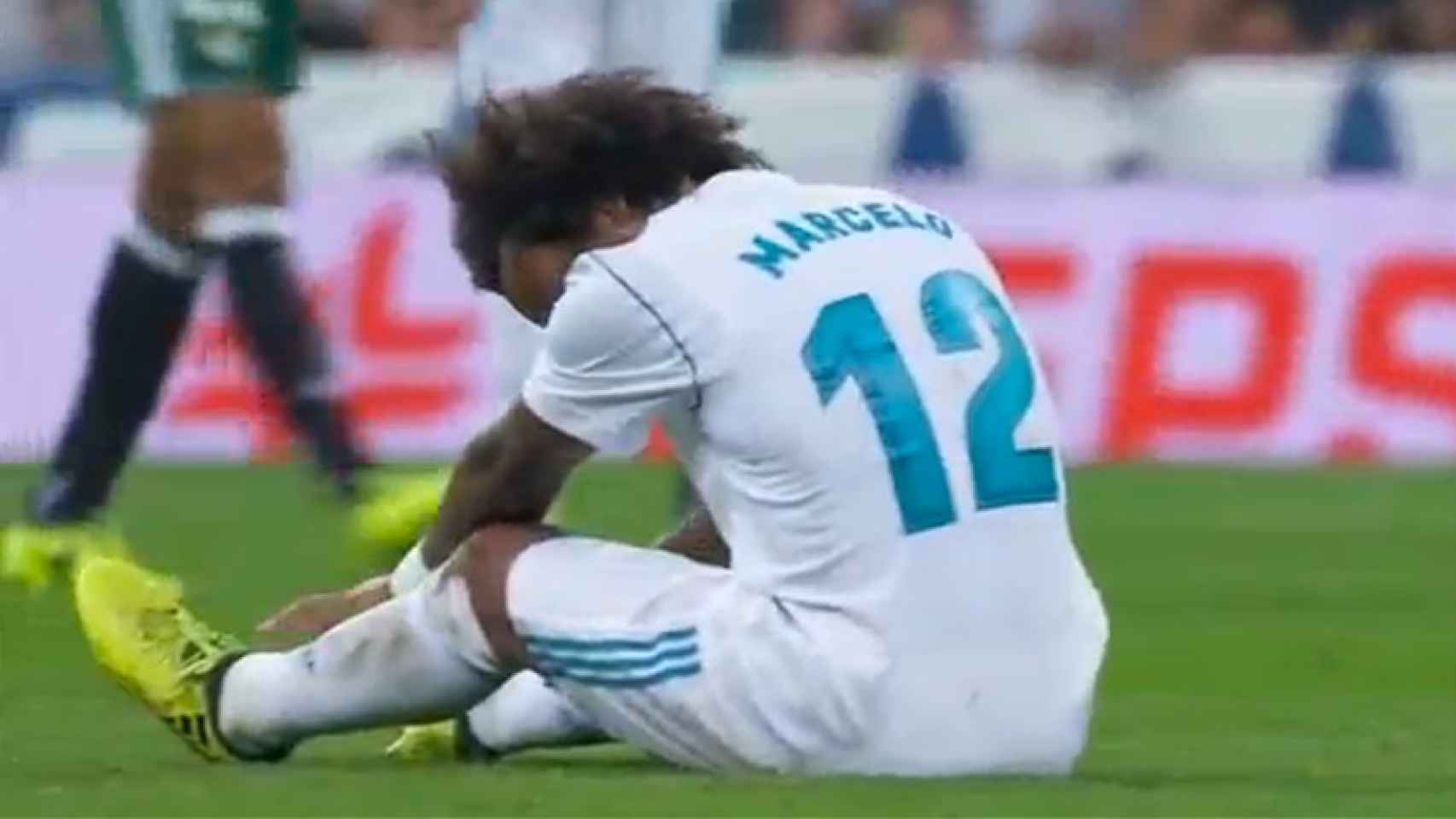 Marcelo, lesionado ante el Betis