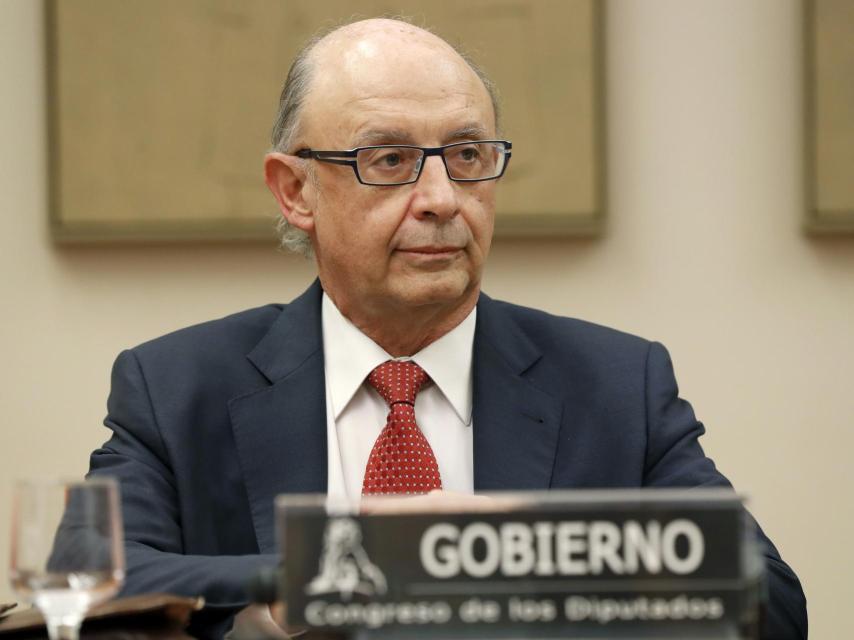 El ministro de Hacienda, Cristóbal Montoro.