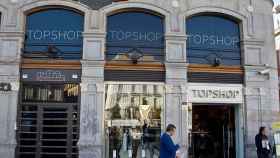 La fachada de la tienda Topshop de la Puerta del Sol, en Madrid.