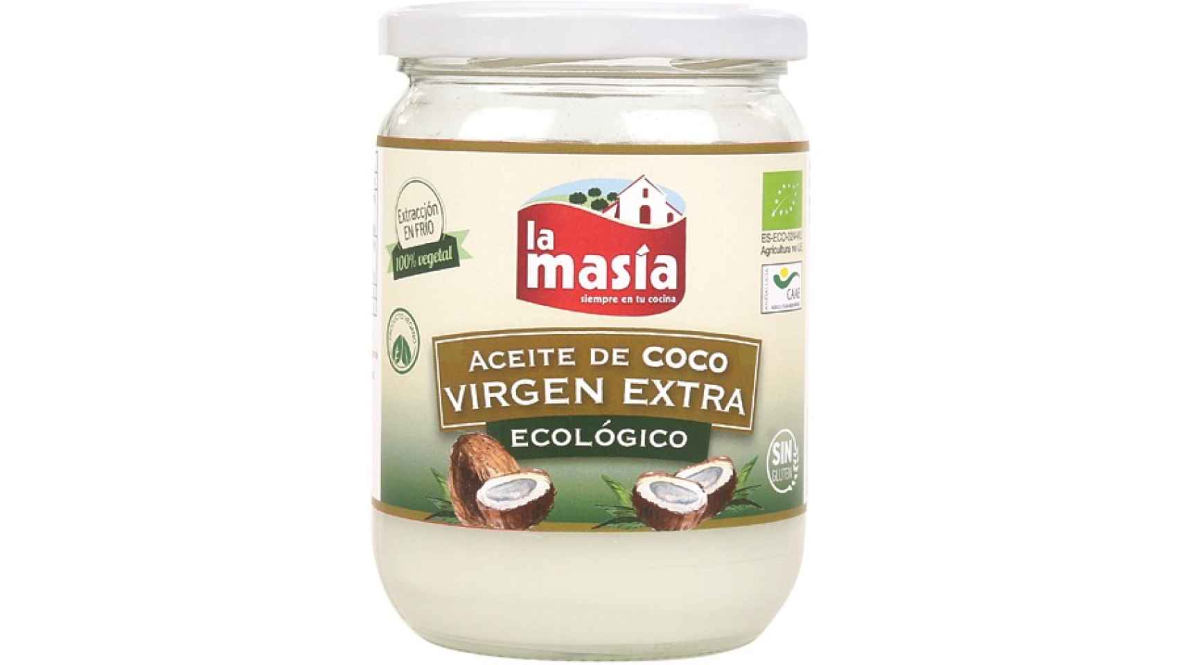 El aceite de coco de La Masía.