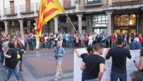 concentracion valladolid apoyo referendum catalan 1