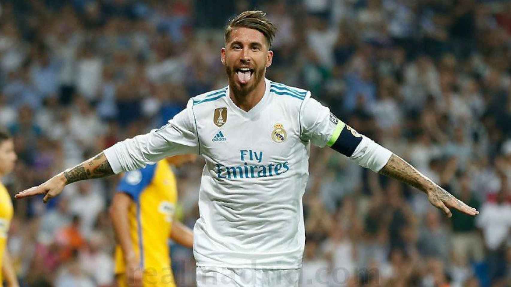 El capitán del Real Madrid hace el tercero