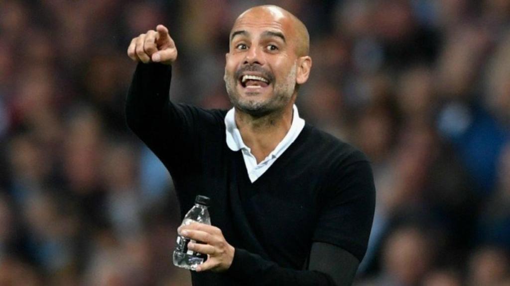 Guardiola, entrenador del City. Foto: Twitter (@ManCity)