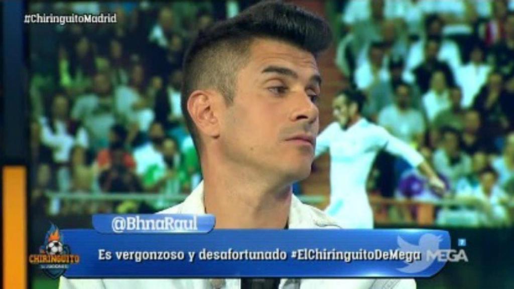 Alvaro Benito. Foto Twitter (@elchiringuitotv)