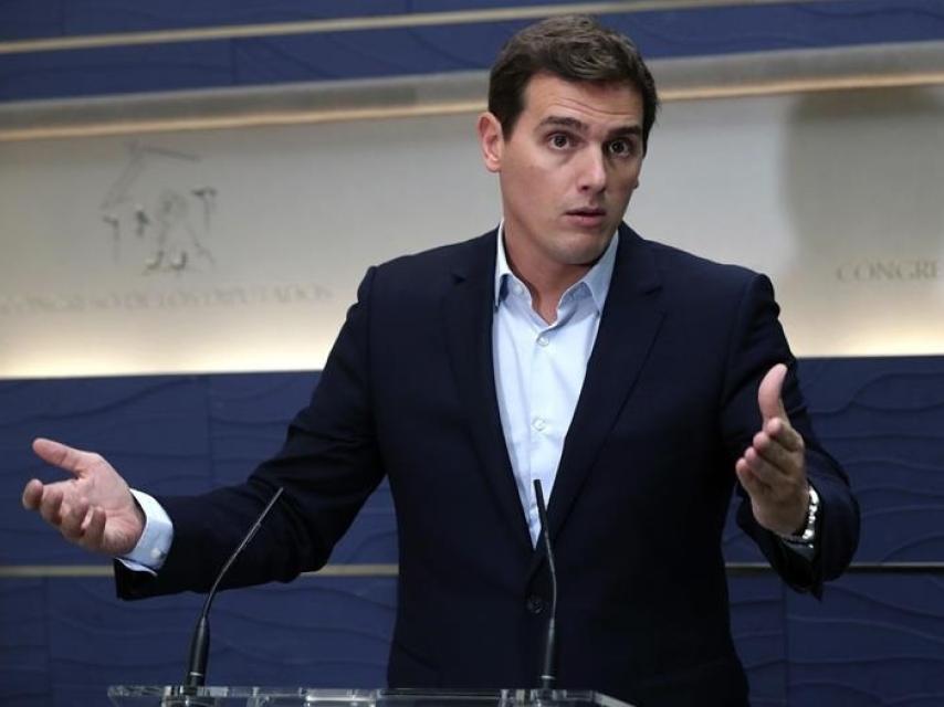 Albert Rivera, líder de Ciudadanos.