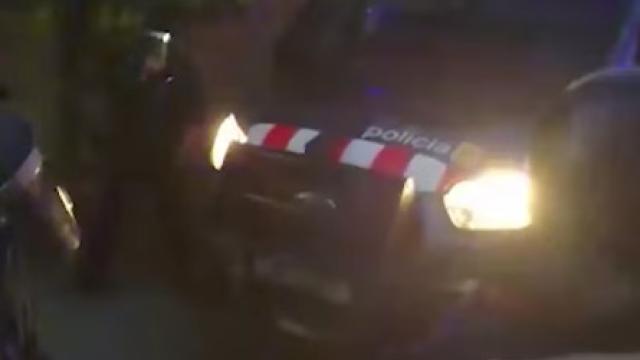 El bolardo rebelde que venció a los Mossos d'Esquadra