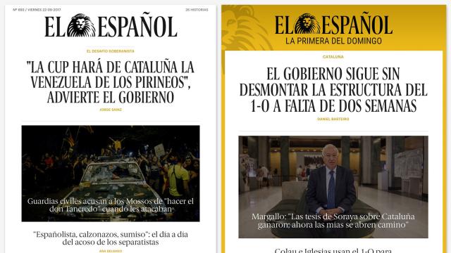 Los suscriptores recibirán La Primera del Domingo a partir del próximo 30 de septiembre.