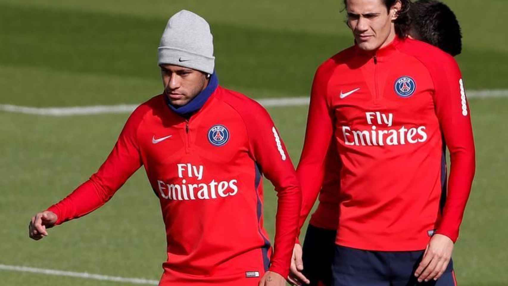 En la sesión de entrenamiento del miércoles, Neymar se disculpó frente a todos sus compañeros