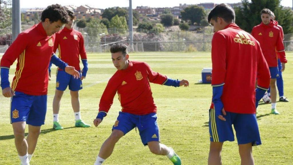 La Sub17 prepara el Mundial de India. Foto sefutbol.com