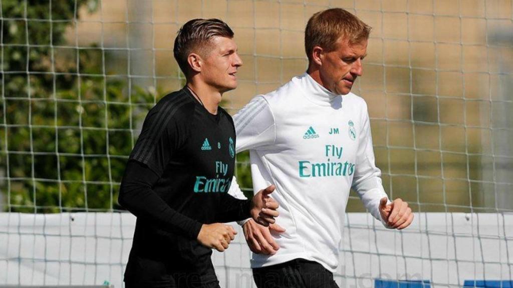 Kroos se entrena aparte