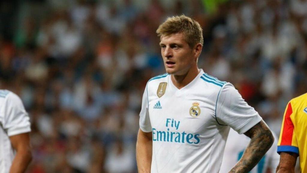 Kroos, ante el Valencia