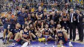 El Valencia Basket campeón de la Supercopa Endesa 2017.