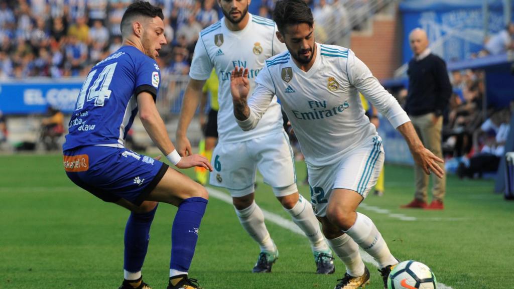 Isco, en el Alavés - Real Madrid.