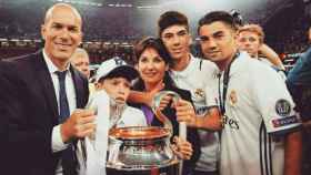 La familia Zidane celebra la Duodécima