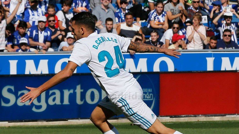 Ceballos marca el primero de l Madrid ante el Alavés