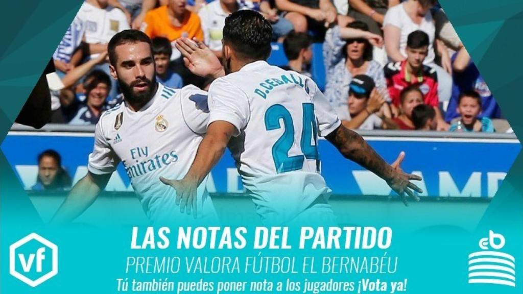 Los mejores y los peores del Alavés - Real Madrid