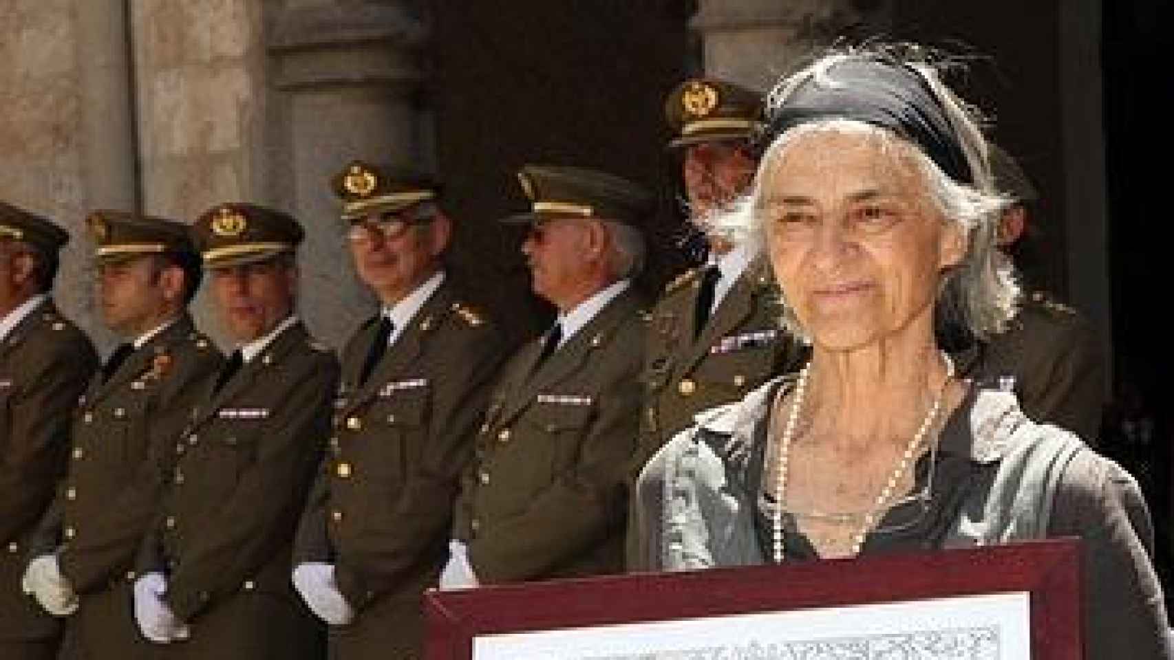 Ana Gutierrez-Mellado, hija del general y exvicepresidente del Gobierno.