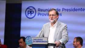 Rajoy, en Palma, durante el inicio del curso político.