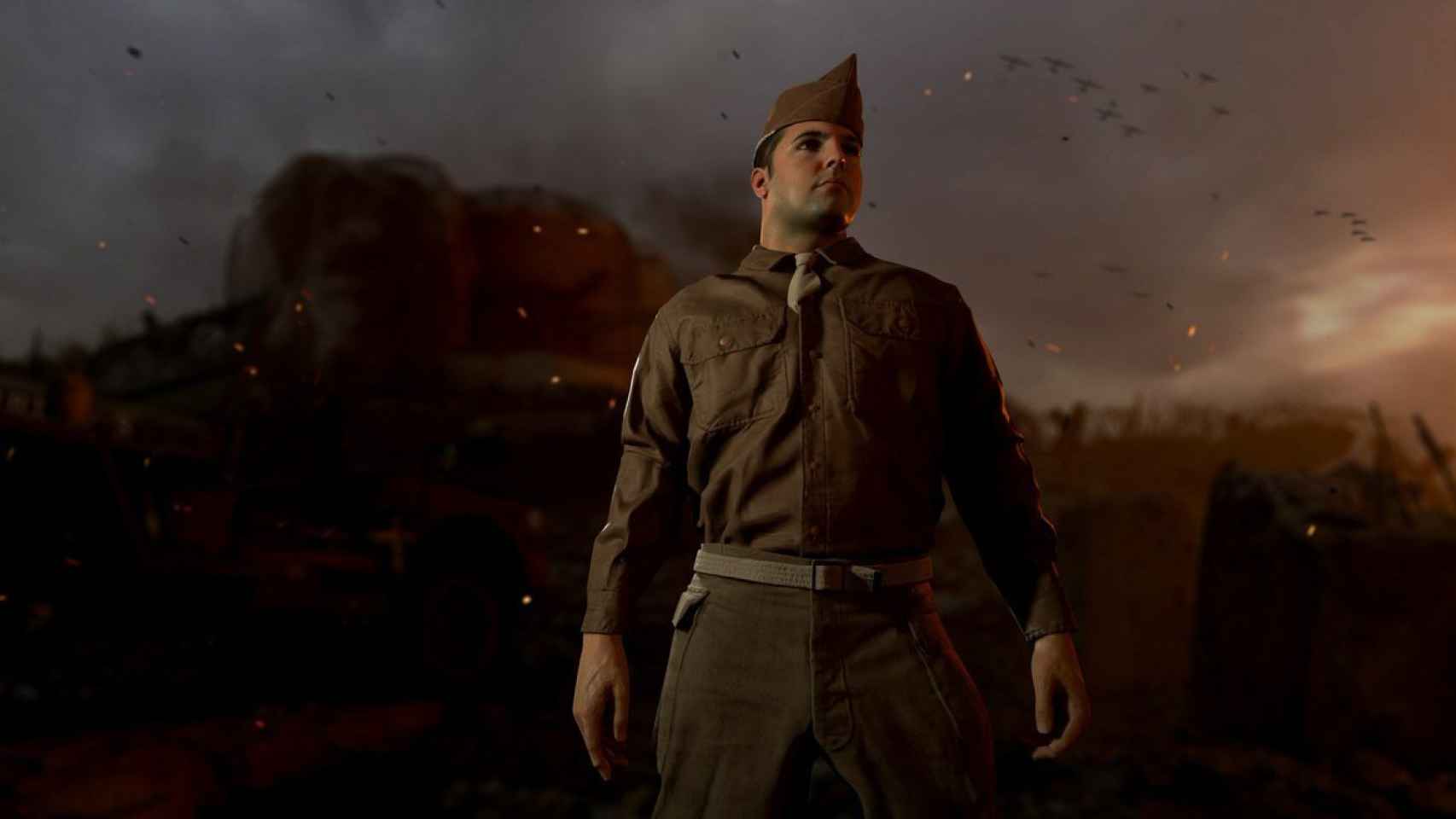 El personaje de Alejandro Villanueva en el Call of Duty: WWII