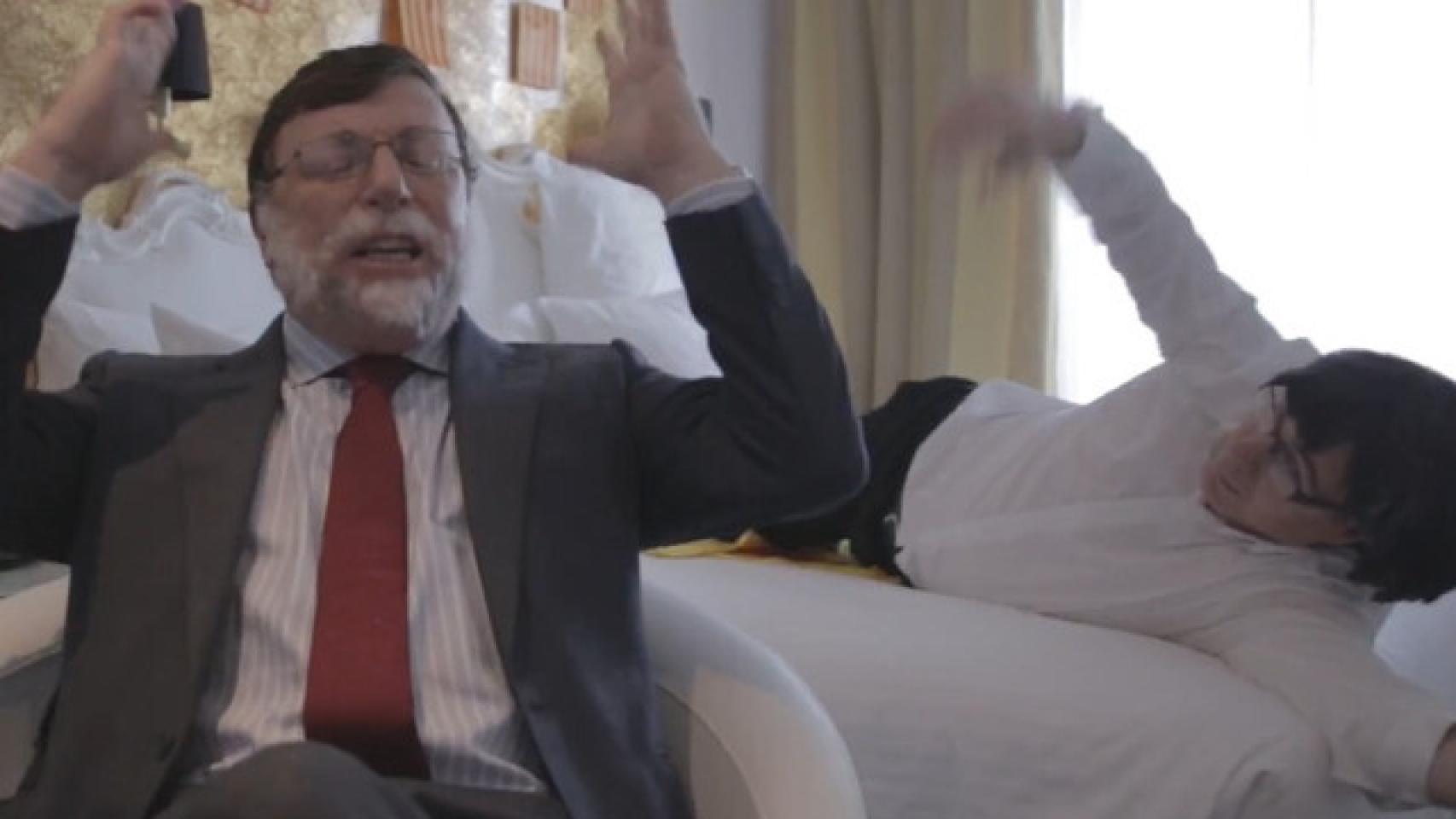 Los Morancos se convierten en Rajoy y Puigdemont en ‘Infelices sin trato’