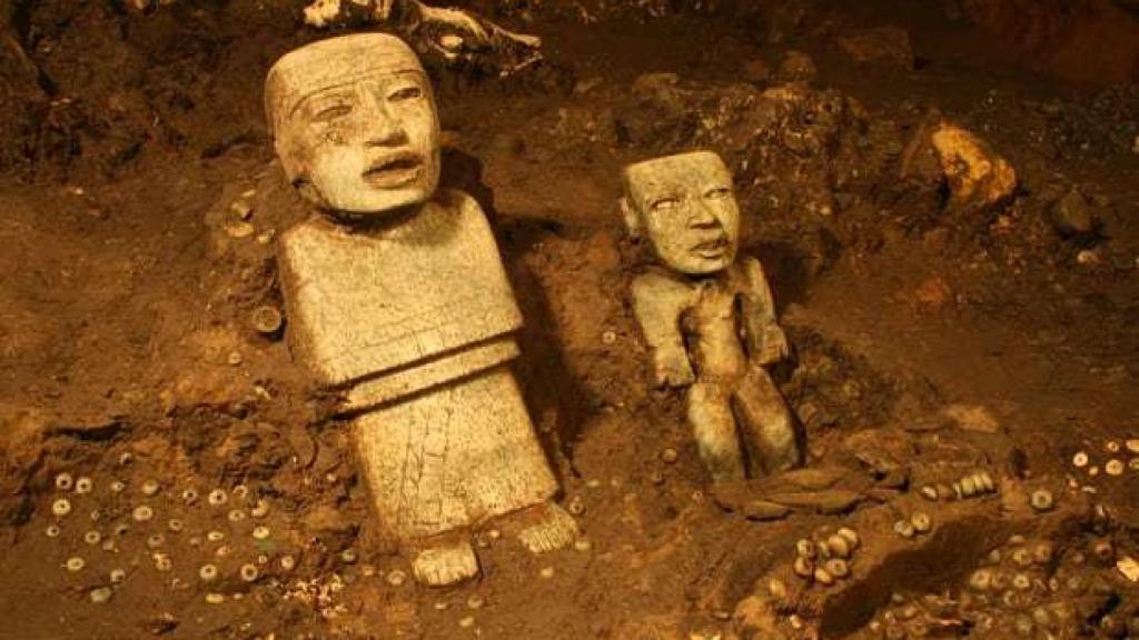 Uno de los hallazgos de Teotihuacán que podrán verse en el Museo de Young de San Francisco. Getty.