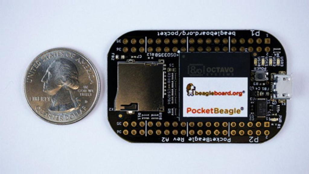 PocketBeagle ordenador mas pequeno del mundo