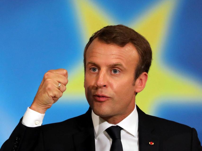 Macron ha reclamado en la Sorbona la refundación de la UE