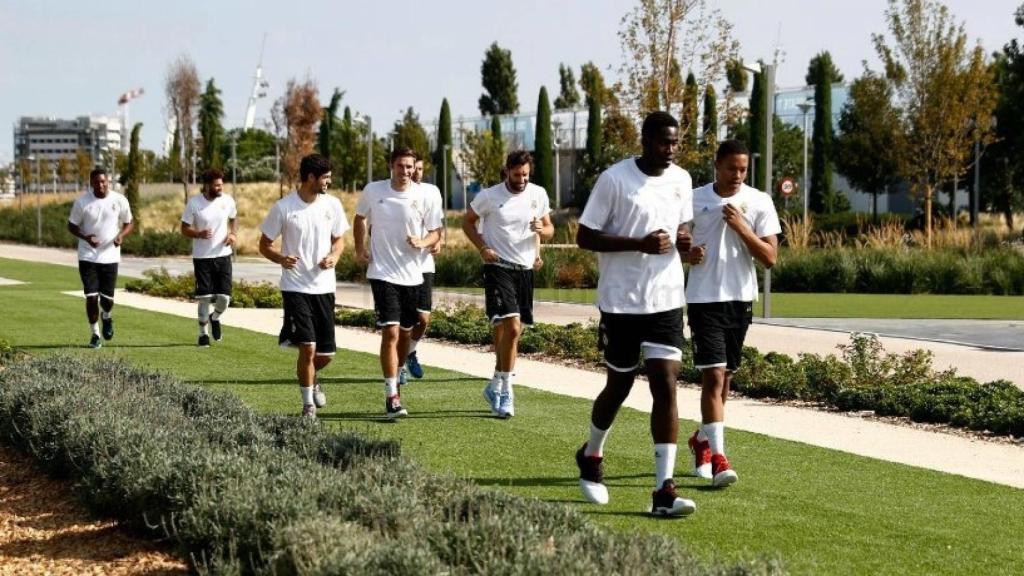 El Real Madrid de Baloncesto completa su primer entrenamiento de la temporada