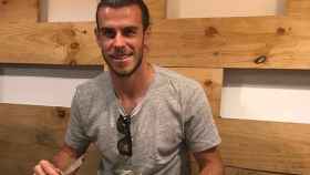 Gareth Bale, en el restaurante Maduk