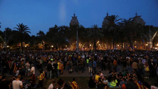 Concentraciones de estudiantes con motivo del referéndum