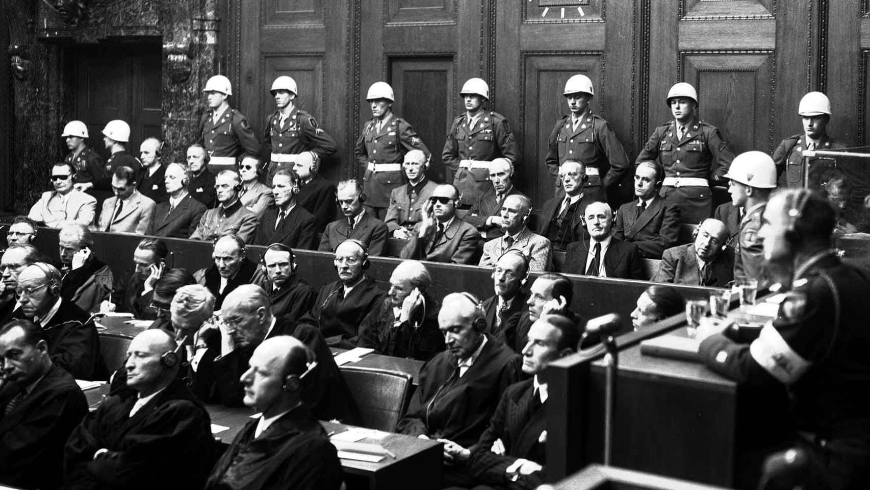 Juicio de Nuremberg, 1945.