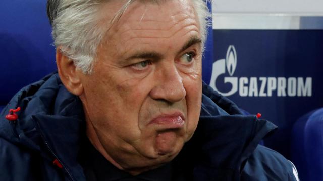 Ancelotti, en un partido del Bayern de Múnich en Bundesliga.