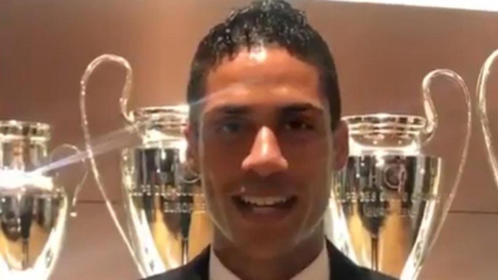 Varane manda un mensaje a la afición