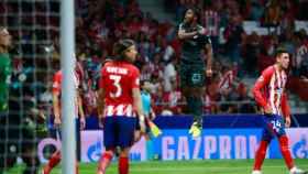 Batshuayi celebra su gol ante el Atlético. | Foto: chelseafc.com