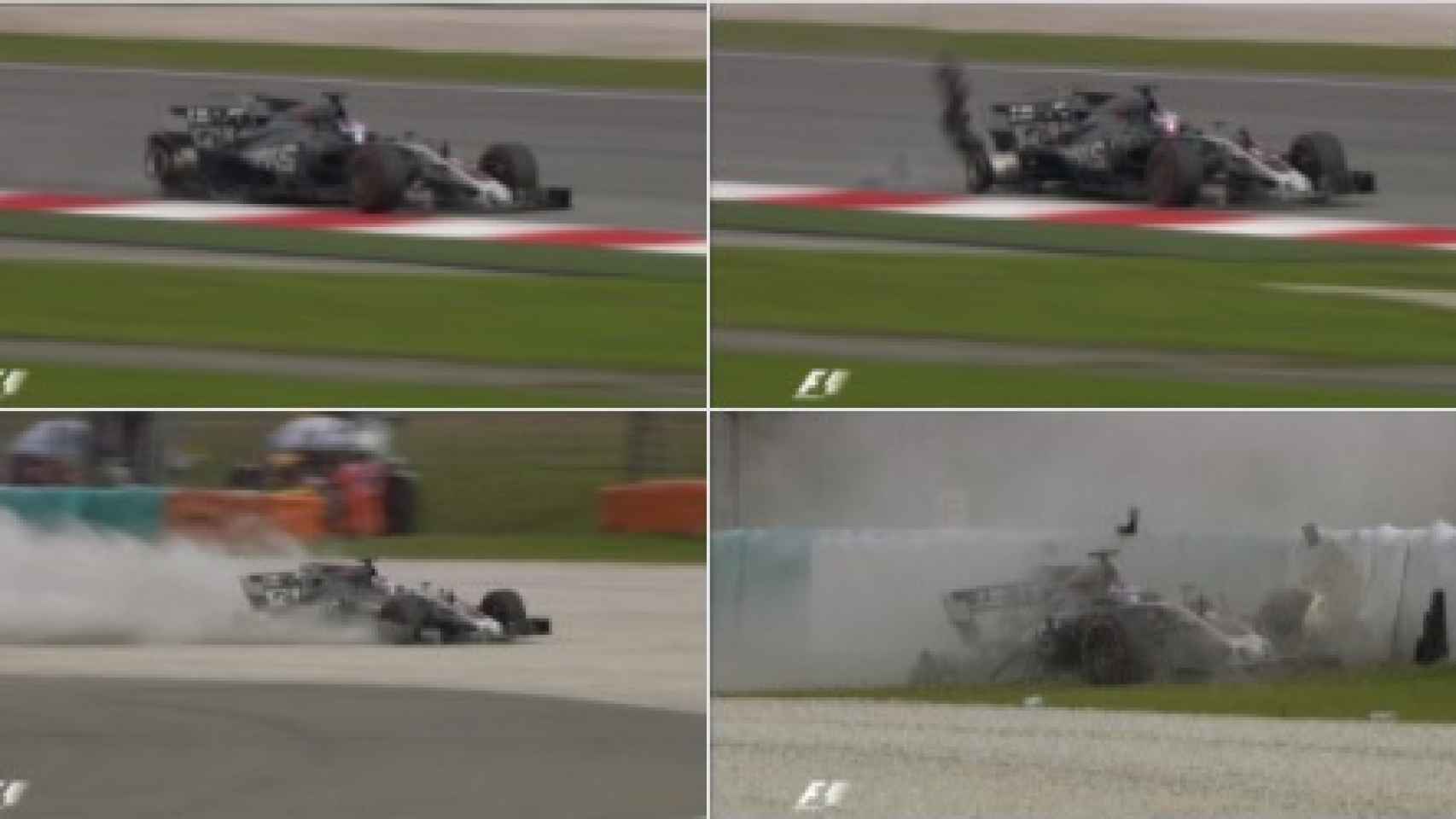 Accidente de Romain Grosjean