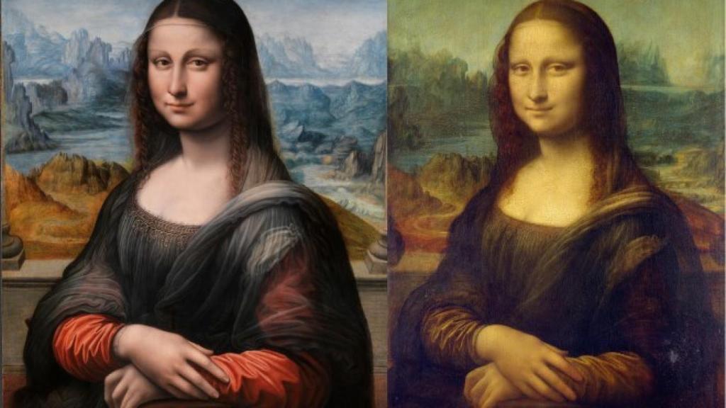 Lisa Gherardini del Prado y Mona Lisa del Louvre.