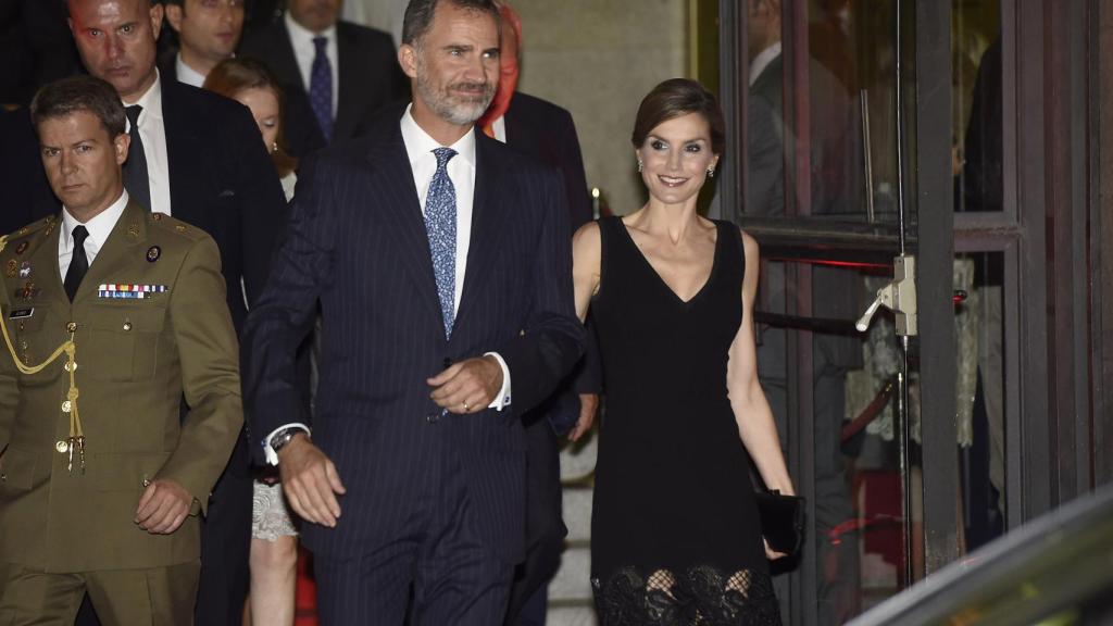 La reina Letizia en el Teatro Real el 15 de septiembre de 2016