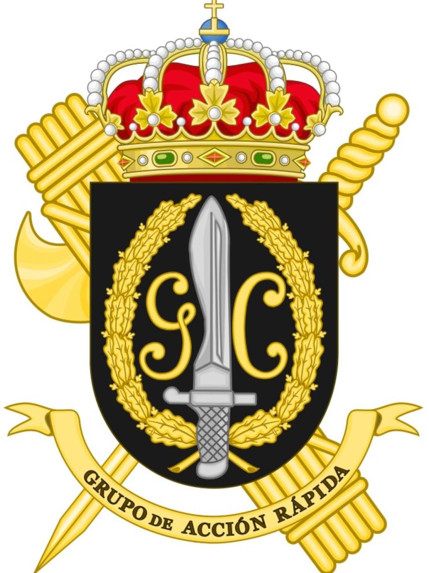 Escudo de armas del Grupo de Acción Rápida de la Guardia Civil