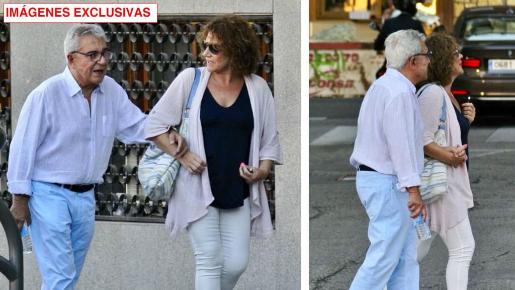 Pillamos a Andrés Pajares caminando por Madrid.