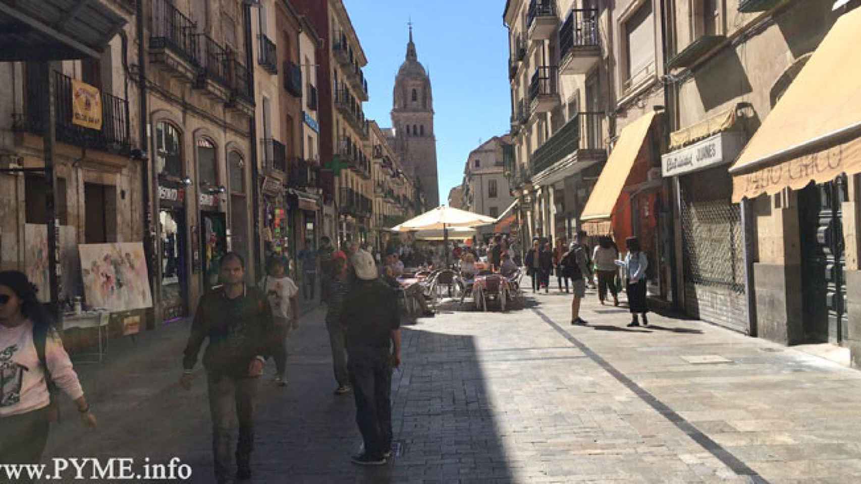 Calle Rúa Mayor de Salamanca