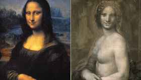 Mona Lisa y el dibujo de Monna Vanna.