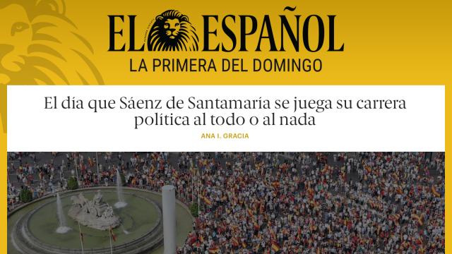 Portada de 'La Primera del Domingo' del 30 de septiembre.